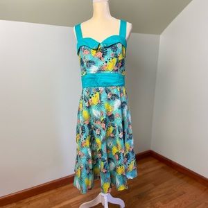 Flamingo Pinup Dress